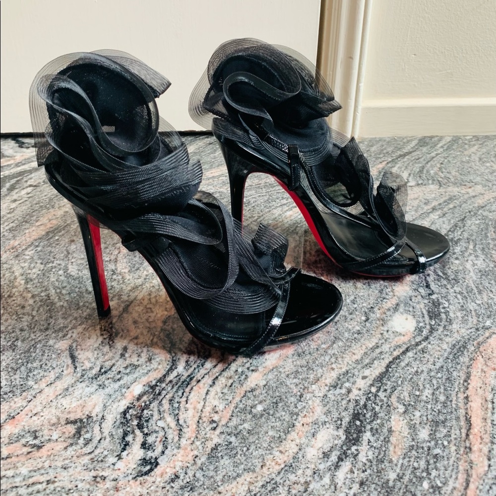 Rare Alexander McQueen Mesh High Heel